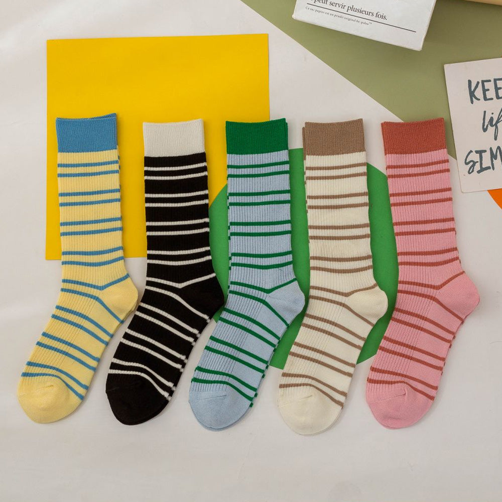 Women’s Stripes Crew Sock