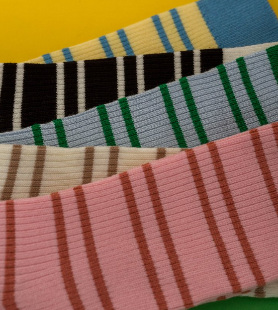 Women’s Stripes Crew Sock