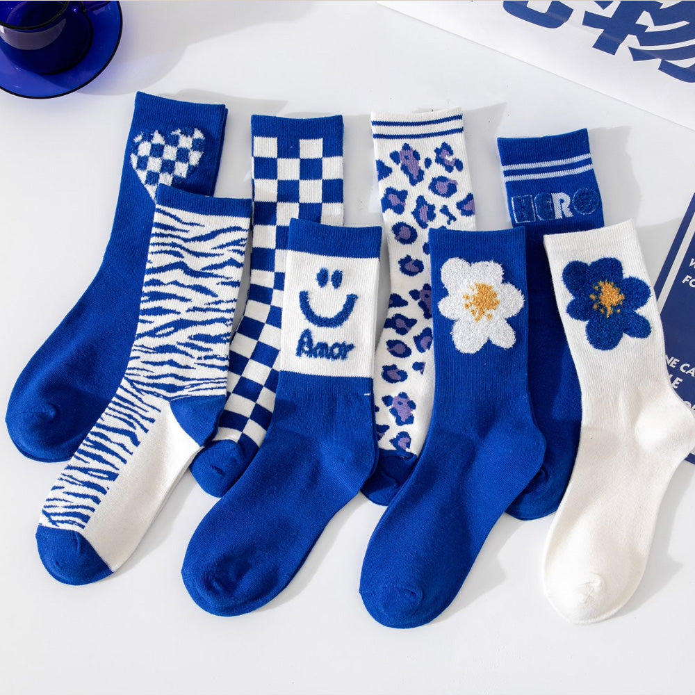 Women’s Crew Sock Klein Blue