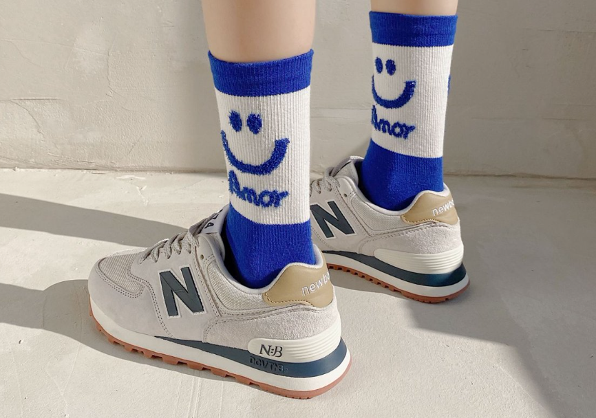 Women’s Crew Sock Klein Blue