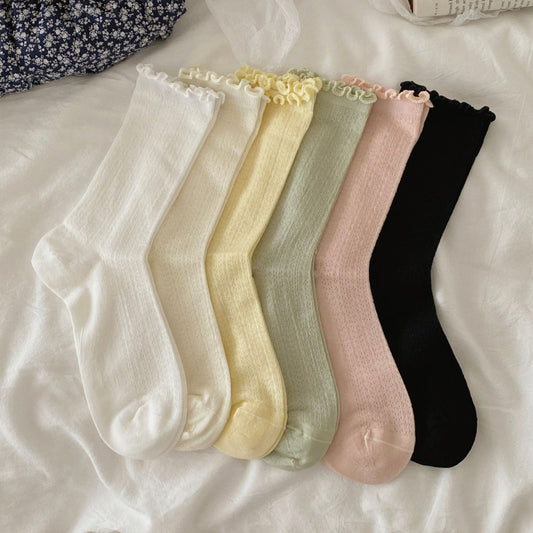 Women’s Ruffle Crew Sock