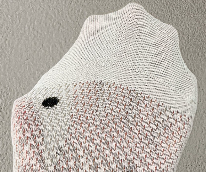Women’s Roll Top Dot Crew Sock