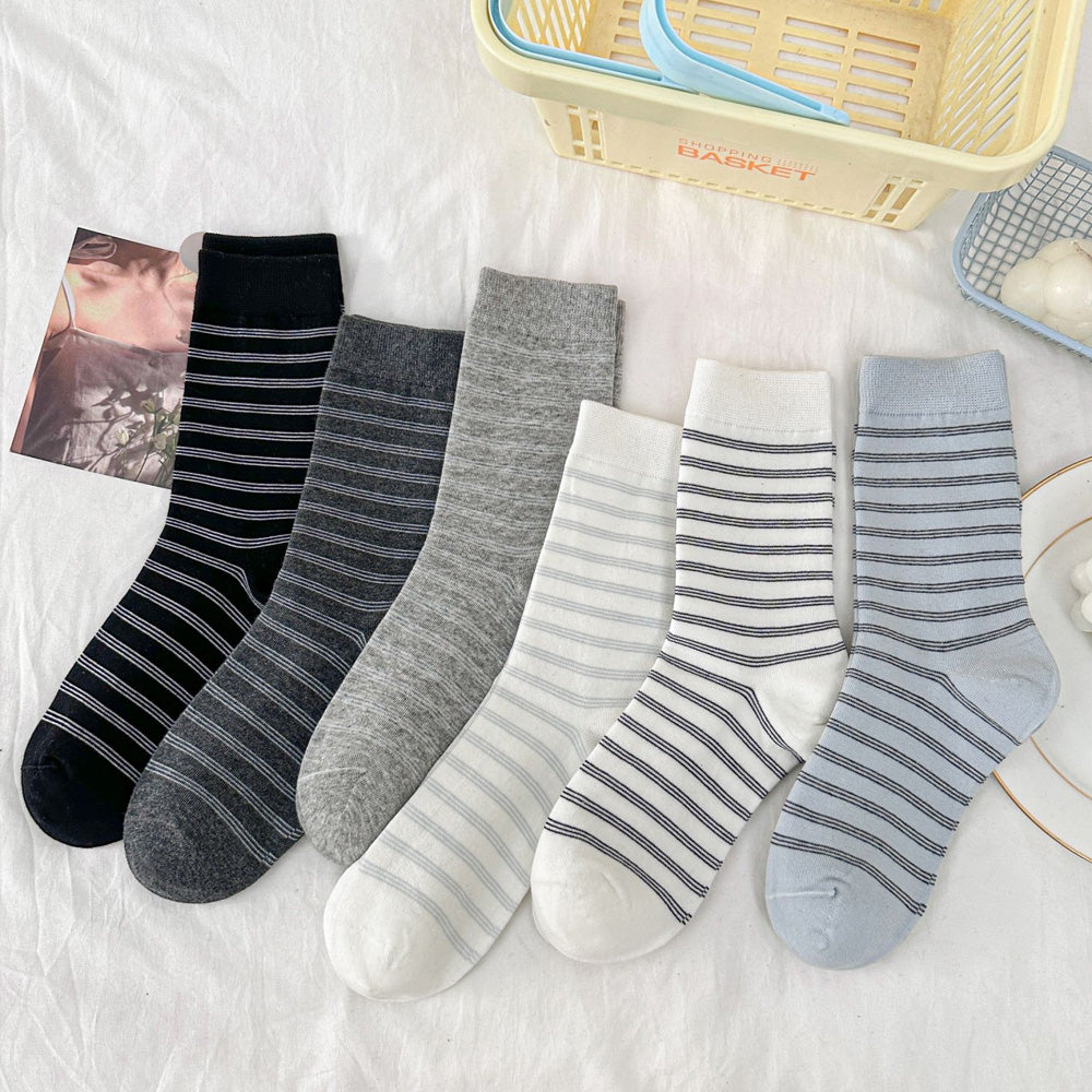 Women’s Stripes Crew Sock