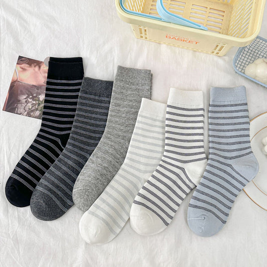 Women’s Stripes Crew Sock