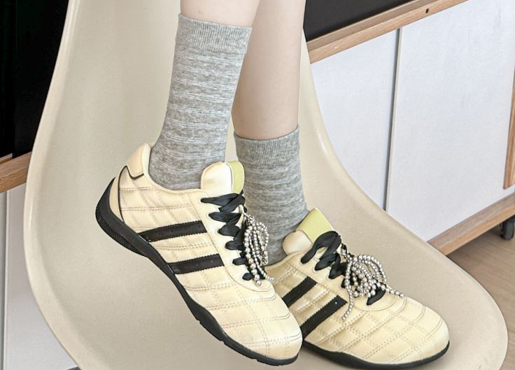 Women’s Stripes Crew Sock