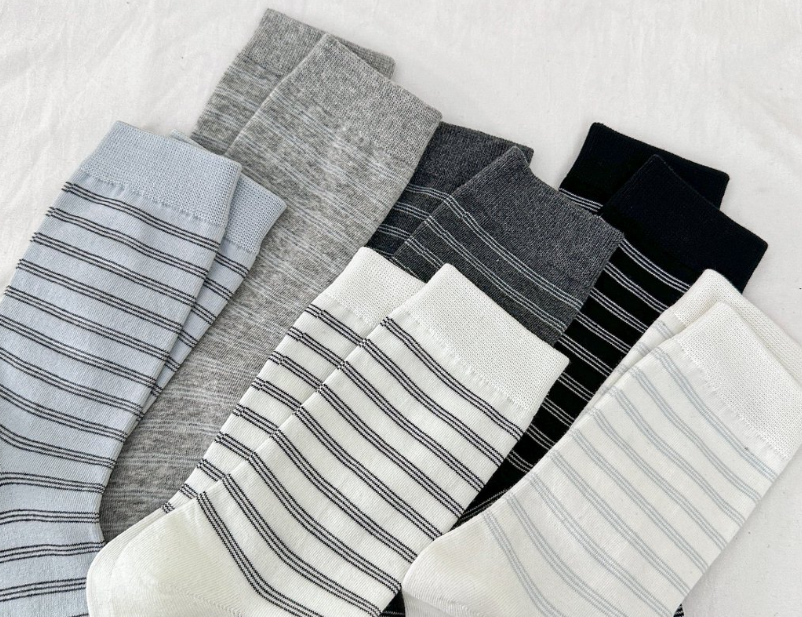 Women’s Stripes Crew Sock
