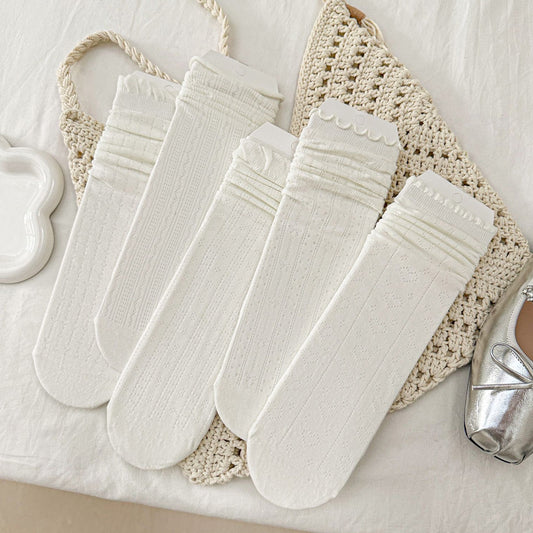 Women’s Ruffle Crew Sock