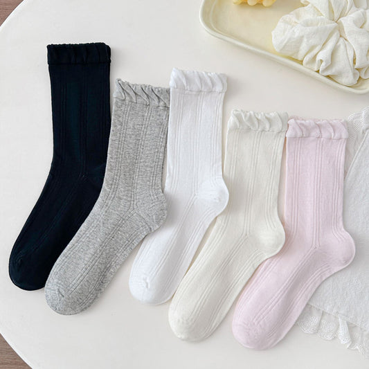 Women’s Ruffle Crew Sock