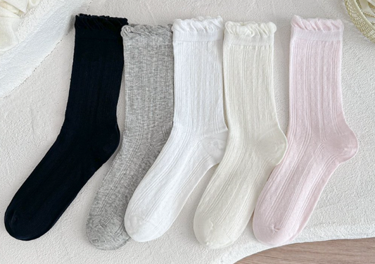 Women’s Ruffle Crew Sock