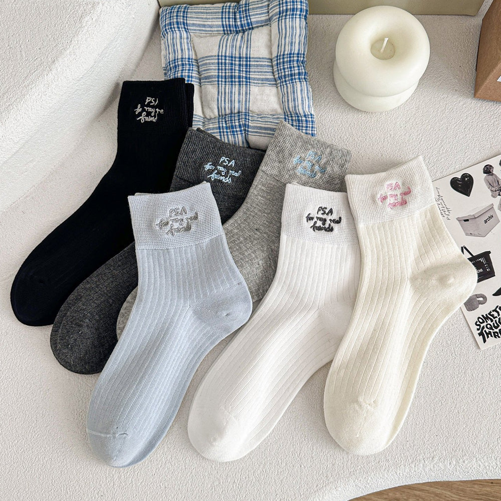 Women’s Embroidered Ankle Sock