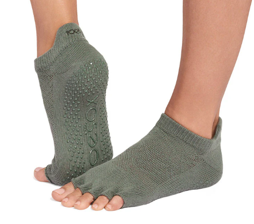 Socks with grips for women (Series-no show-split toe)