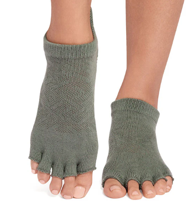 Socks with grips for women (Series-no show-split toe)
