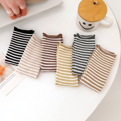 Women's Stripes Quarter Sock