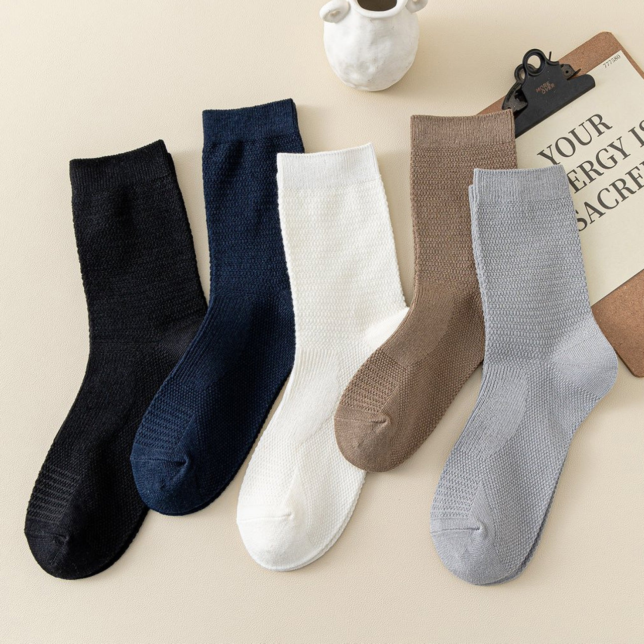 Men's  Half Calf Crew Sock