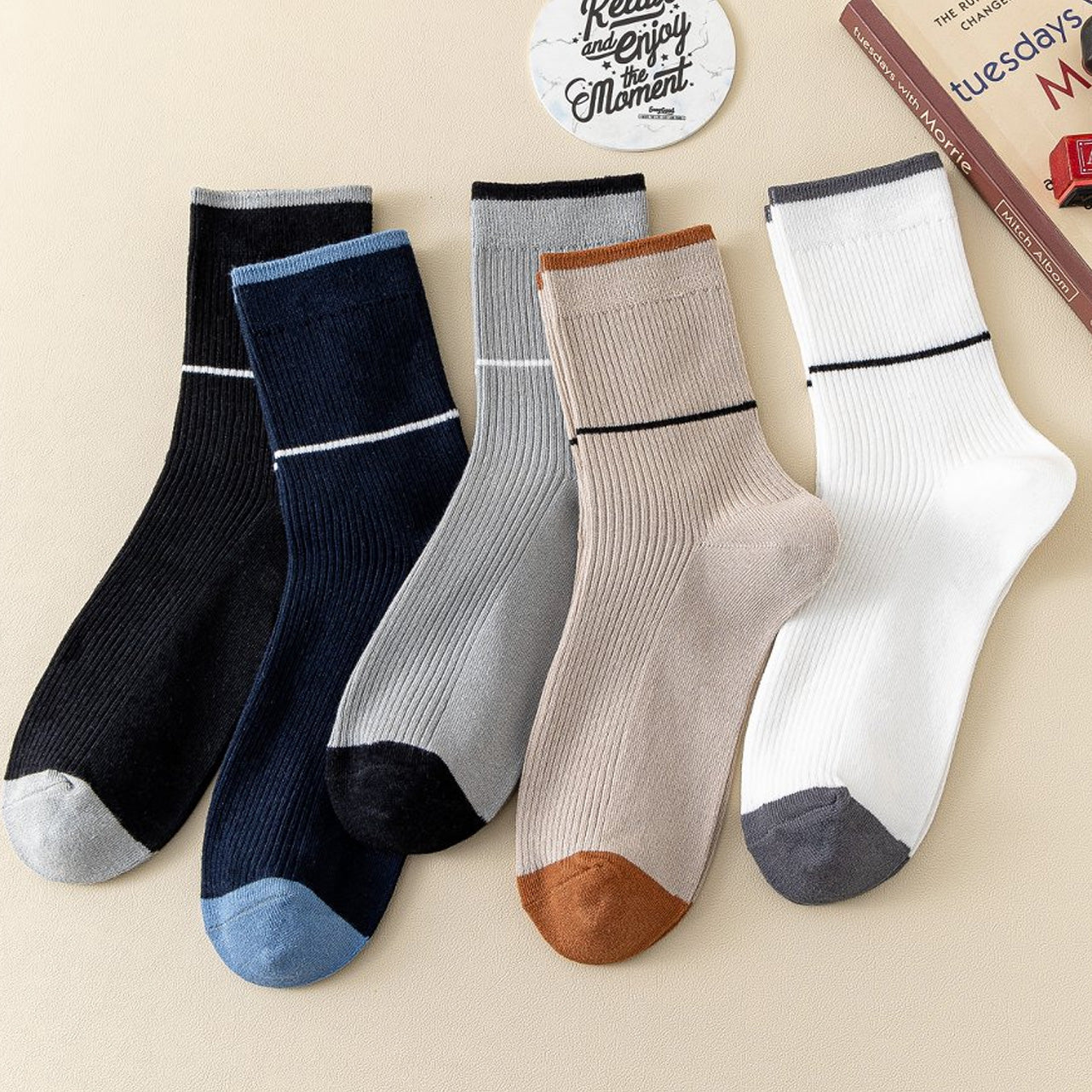 Men's  Half Calf Crew Sock